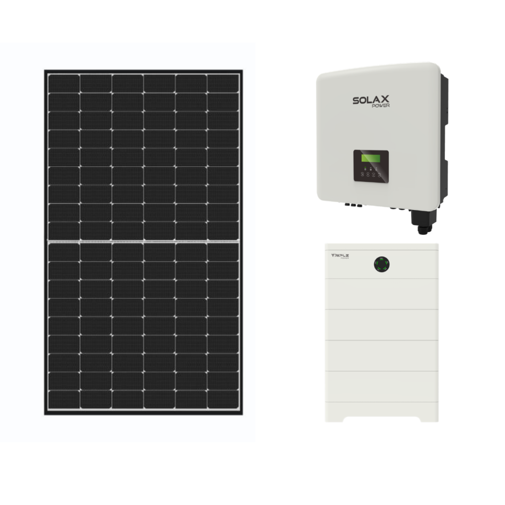 komplettpaket 5kwp mit 10kwh speicher (solax)